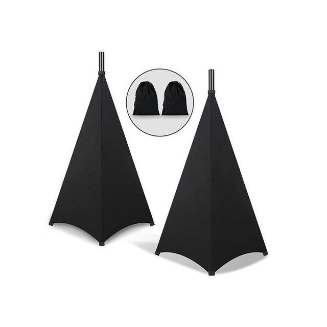 Foldable Full-Wrap Tripod Dust Cover for Speaker Bracket Speaker Cover Convenient Dust-Proof Storage Accessory