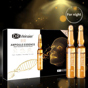 Alta calidad pequeña botella dorada esencia duradera hidratante brillo tono de piel suero Facial antienvejecimiento - Product Image 4