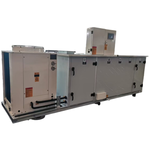 Unité de climatisation monobloc sur pied de 10 tonnes DX à serpentin, pour toiture, avec contrôleur PLC pour le refroidissement et le chauffage - Product Image 1