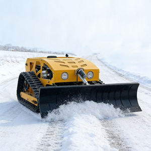Uzaktan Kumandalı Paletli Kar Sökücü Benzinli Kar Temizleme Robotu, Araba Yolu, Kaldırım, Kış Temizliği İçin - Product Image 4