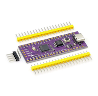 Placa base RP2040 tipo C compatible con Raspberry Pi Pico RP2 Dual Core M0+ 4/16MB Flash MCU compatible con MicroPython para proyectos DIY