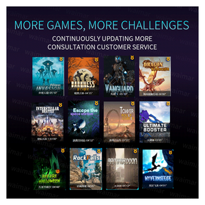 Indoor Commercial <span class=keywords><strong>2</strong></span> Spelers 3dof <span class=keywords><strong>3</strong></span> Schermen Racing Stoel Gekke Stad 9d Virtual Reality Vr Rijsimulator - Product Image 6