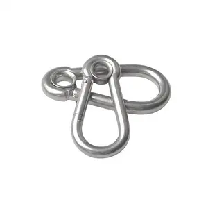 Not rated plain ring spring stainless steel din5299c snap hook