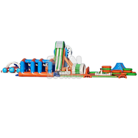 Parc aquatique gonflable - Amusement familial - Utilisation commerciale en extérieur