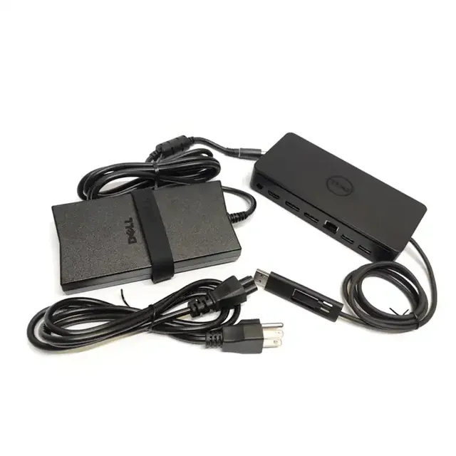 D E L L D6000 USB-C Docking Station With 130W Power Supply dell Performance Dock Wd19dcs Docking Station with Power Adapter