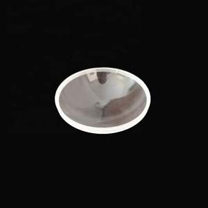Lente de cúpula Mini vidrio óptico grande BK7 o K9 Diámetro 78mm 105mm Ar recubierto/Solicitud del cliente Plano-convexo 78mm,105mm Esférico - Product Image 1