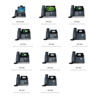Téléphone IP VoIP série T4 SIP-T46U, incluant les modèles SIP-T48U, T48G, T46G, T43U, T42U, T41S, T41P, T40G, T40P et les séries SIP-T2, T5