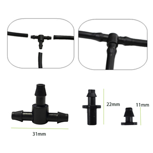 Sistema de riego por goteo con control automático Pantalla LCD Riego <span class=keywords><strong>para</strong></span> jardín Césped Patio Invernadero - Product Image 6