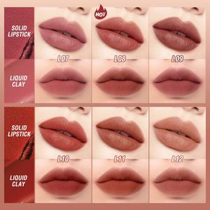 <span class=keywords><strong>O</strong></span>.TWO.<span class=keywords><strong>O</strong></span> Rouge à lèvres liquide mat 2-en-1, gloss et rouge à lèvres longue tenue waterproof, 8 couleurs, maquillage pour les lèvres en gros - Product Image 6