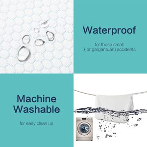 Colchoneta para siesta para niños pequeños, colchón <span class=keywords><strong>Tri</strong></span> plegable con funda lavable, 24 pulgadas x 57 pulgadas x 3 pulgadas - Product Image 5