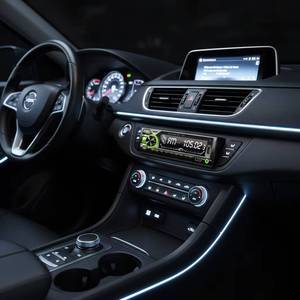 เครื่องเล่น MP3 หน้าจอ LCD 1 Din วิทยุติดรถยนต์อเนกประสงค์ ควบคุมผ่านแอพ BT กล่องดำ - Product Image 2