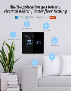 Bandary Tuya Wifi chauffage par le sol électrique intelligent chauffage au gaz de l'eau <span class=keywords><strong>programmable</strong></span> chambre intelligente <span class=keywords><strong>thermostat</strong></span> numérique Wifi pour la maison - Product Image 3