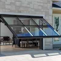 Porte de garage automatique rétractable de luxe, styles et tailles personnalisés, durable, porte de garage à ouverture verticale pour atelier automobile 4S, villa