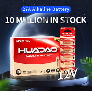 แบตเตอรี่อัลคาไลน์ 12V 27A 25mah ขายดี สำหรับของเล่นบังคับวิทยุและอุปกรณ์อิเล็กทรอนิกส์สำหรับผู้บริโภค - Product Image 1