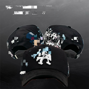 Casquettes <span class=keywords><strong>de</strong></span> baseball vintage noires en gros pour femmes, avec visière incurvée, style luxe et strass, Gorras El Mago - Product Image 5