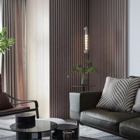 Revestimiento de PVC Moderno, Paneles de Pared WPC, Proveedores de Paneles de Pared Interiores WPC