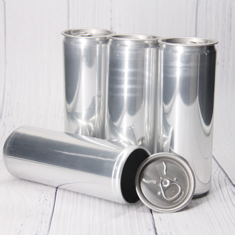 Personalización de latas de aluminio estándar de 330ml para llenado de bebidas y cerveza