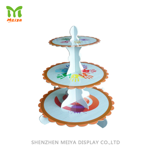 Supporto per Dessert in <span class=keywords><strong>carta</strong></span> per eventi matrimoni feste di compleanni versatili in cartone <span class=keywords><strong>porta</strong></span> Cupcake decorazioni per feste - Product Image 4