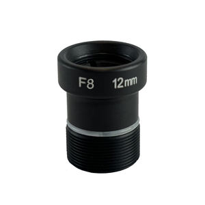 Zero Distortion S M12 Mount F8 Iris 1/3 "Formato de imagen <span class=keywords><strong>12mm</strong></span> FL 6MP Lente para Drones Cámara de visión envolvente - Product Image 1