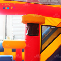 Château gonflable pour enfants WINSUN de haute qualité, populaire, avec toboggan et maison, vente en gros, pas cher