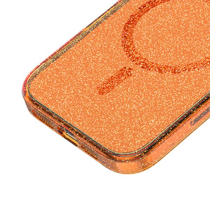 Funda antigolpes <span class=keywords><strong>Singstar</strong></span> de TPU+PC con brillantina para celular, para iPhone 16, con diseño brillante. - Product Image 3