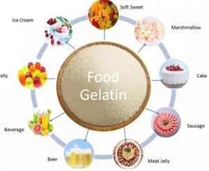 Gelatina in Polvere Commestibile di Grado Alimentare, Organica, ad Alto Bloom, Halal, da Carne Bovina, Stabilizzante per Dolci, Vendita all'Ingrosso - Product Image 4