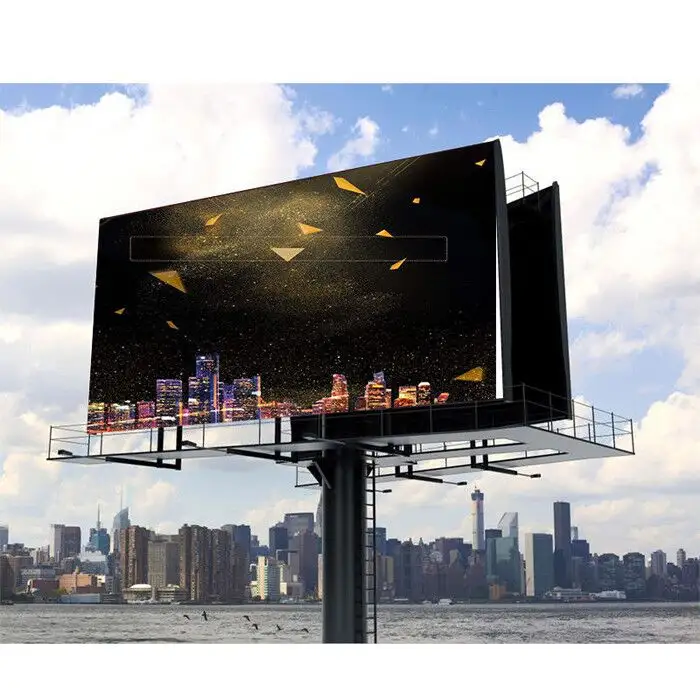 큰 옥외 광고 스크린 큰 광고 전시 p6 옥외 led 스크린