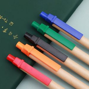 Custom Friendly <b>Retractable</b> Ballpoint - Medium Point Black Ink Click <b>Pens</b> for Journaling, Writing & Office Supplies - Product Image 3