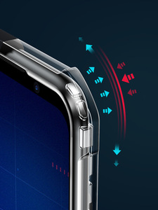 Funda de teléfono a prueba de golpes para PC, carcasa transparente híbrida de TPU para <span class=keywords><strong>Asus</strong></span> <span class=keywords><strong>Rog</strong></span> <span class=keywords><strong>Phone</strong></span> <span class=keywords><strong>6</strong></span> <span class=keywords><strong>Pro</strong></span> - Product Image 4
