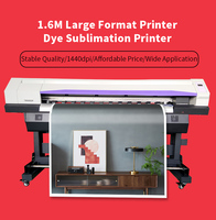 Plóter Impresora Ecosolvente Más Asequible de Gran Formato para Etiquetas de Inyección de Tinta Digital con Ancho de 1.8m