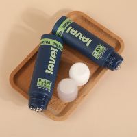 Tube de compression multifonctionnel de 50g 70g 100g avec des boules de rouleau en alliage de zinc en métal pour le soulagement de la douleur de massage corporel