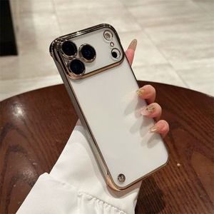 Funda de PC ultrafina transparente con galvanoplastia sin marco para iPhone 17 Pro Max 17 Air - Product Image 4