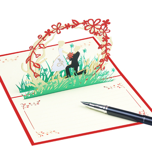 Tarjetas <span class=keywords><strong>de</strong></span> <span class=keywords><strong>Boda</strong></span> Pop-up, Tarjeta <span class=keywords><strong>de</strong></span> Aniversario 3D, Tarjeta Pop-up <span class=keywords><strong>de</strong></span> San Valentín, <span class=keywords><strong>Invitaciones</strong></span> <span class=keywords><strong>de</strong></span> <span class=keywords><strong>Boda</strong></span> <span class=keywords><strong>de</strong></span> Aniversario - Product Image 1