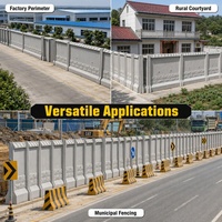 Moule manuel pour clôture en béton préfabriqué et moule pour mur de soutènement – Nouvelle machine de construction pour murs de clôture préfabriqués