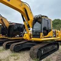 Excavatrice sur chenilles d'occasion KOMATSU PC210 23 tonnes du Japon en bon état, prix bas, haute qualité, à vendre