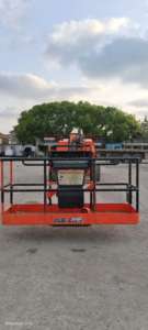 Plataforma Elevadora Articulada Hidráulica Remolcable de Buen Rendimiento, Plataforma Elevadora Telescópica JLG 860SJ Usada en Venta - Product Image 4
