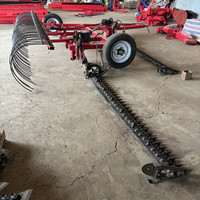Tondeuse à gazon alternative tirée par tracteur Machine intégrée de coupe et de maintien de 4.1 mètres