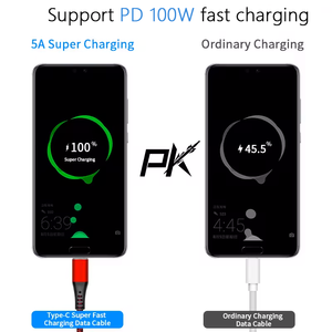 Cable USB C 3.1 Gen 2 de Alta Calidad con E-Marker, 20Gbps, 100W PD, Carga Rápida, Revestimiento de PVC, Trenzado de Nailon, Tipo C para Computadora - Product Image 3