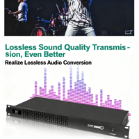 Processeur matriciel audio DSP professionnel 8x8 AEC AFC ANS 48kHz 24bit USB Audio pour système de sonorisation de conférence GLM-808