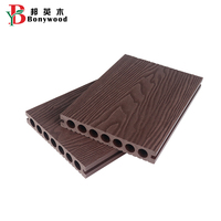 Prix usine 3D gaufrage terrasse bois plastique Composite terrasse WPC piscine revêtement de sol Composite
