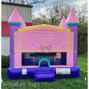 SNOW Girl THEME Bounce House Castillo inflable Party Bouncer con soplador para cumpleaños de niños - Product Image 2