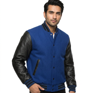 Top Design Embroidered <b>Lettering</b> New Condition Lettermen Varsity <b>Jacket</b> Custom High End Premium <b>Men</b> Baseball Varsity <b>Jacket</b> 2026 - Product Image 1