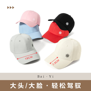 หมวกเบสบอลแบบไม่จำกัดเพศสีทึบโพลีเอสเตอร์ทวิลล์หมวกป้องกันแสงแดดแบบพับได้สำหรับกีฬากลางแจ้งสวมใส่ในฤดูร้อน - Product Image 4