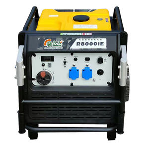 8000 vatios 3.10KW 50/60HZ puer sine RV <span class=keywords><strong>generador</strong></span> eléctrico micro inversor de gasolina de combustible dual - Product Image 4