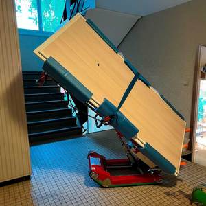 Zonzini Skipper điện cầu thang leo núi bánh cơ sở xoay bốn bánh cửa sổ Giao thông vận tải tiêu chuẩn AGM Pin ý - Product Image 5