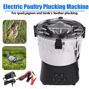 Máquina Desplumadora de Aves Portátil de 12V, Mini Depiladora Rápida para Aves de Corral - Product Image 5