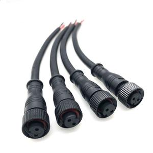 Kabel & Kabel Harness Khusus M12 M16 Tahan Air 2 Pin Konektor Jantan dan Betina Rakitan Kabel Harness - Product Image 3