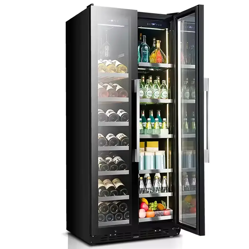 Enfriador de vino termoeléctrico eléctrico más vendido Refrigerador de vino y bebidas a la venta