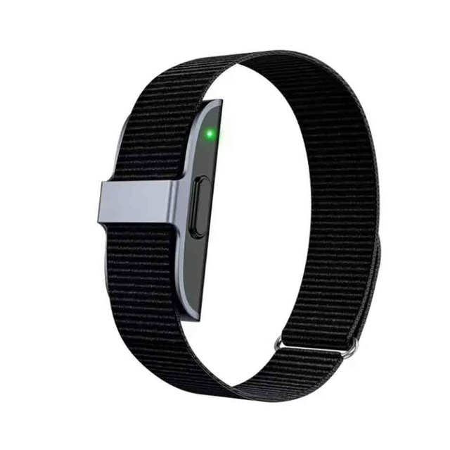 Accurate Temperature Fitness Activity Tracker Smart Band Smartband Displyless No Screen Alloy Smart Bracelets