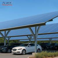 Struttura per Carport Solare in Acciaio al Carbonio Altamente Impermeabile, Soluzione Personalizzata da Fabbrica Cinese